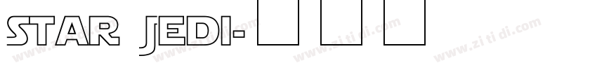 Star Jedi字体转换